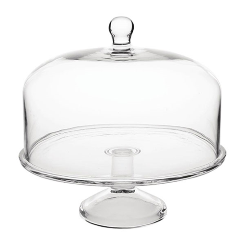 Olympia Glass Cake Stand Base for Dome CS014 305 dia x95 h mm