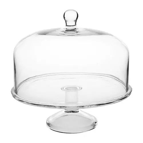 Olympia Glass Cake Stand Base for Dome CS014 305 dia x95 h mm