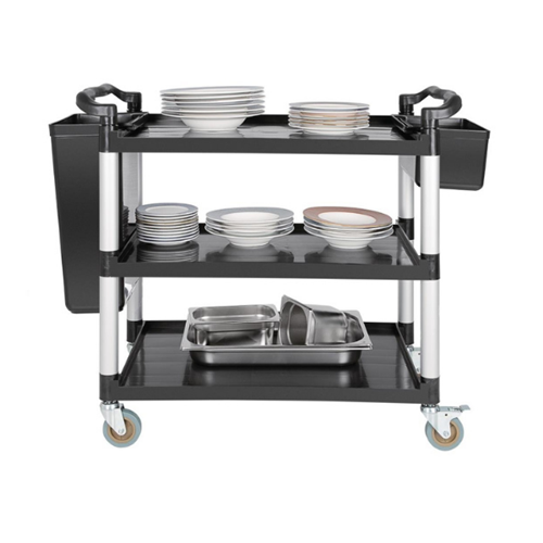 Trolleys Large Black Polypropylene