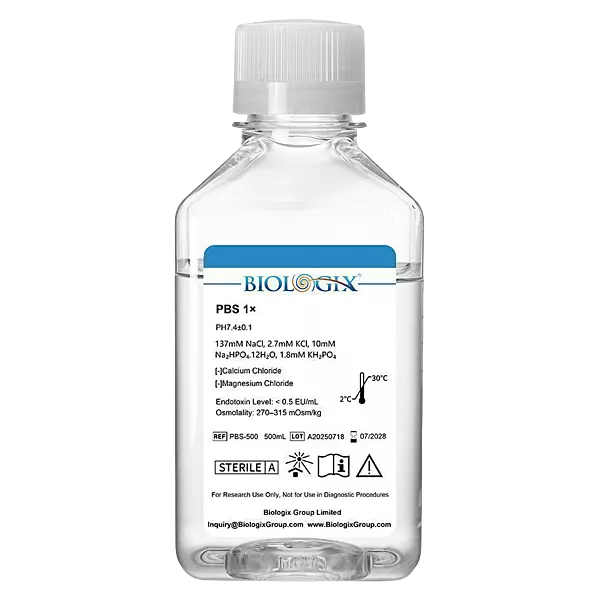 PBS Buffer (1x) Low Endotoxin 500mL