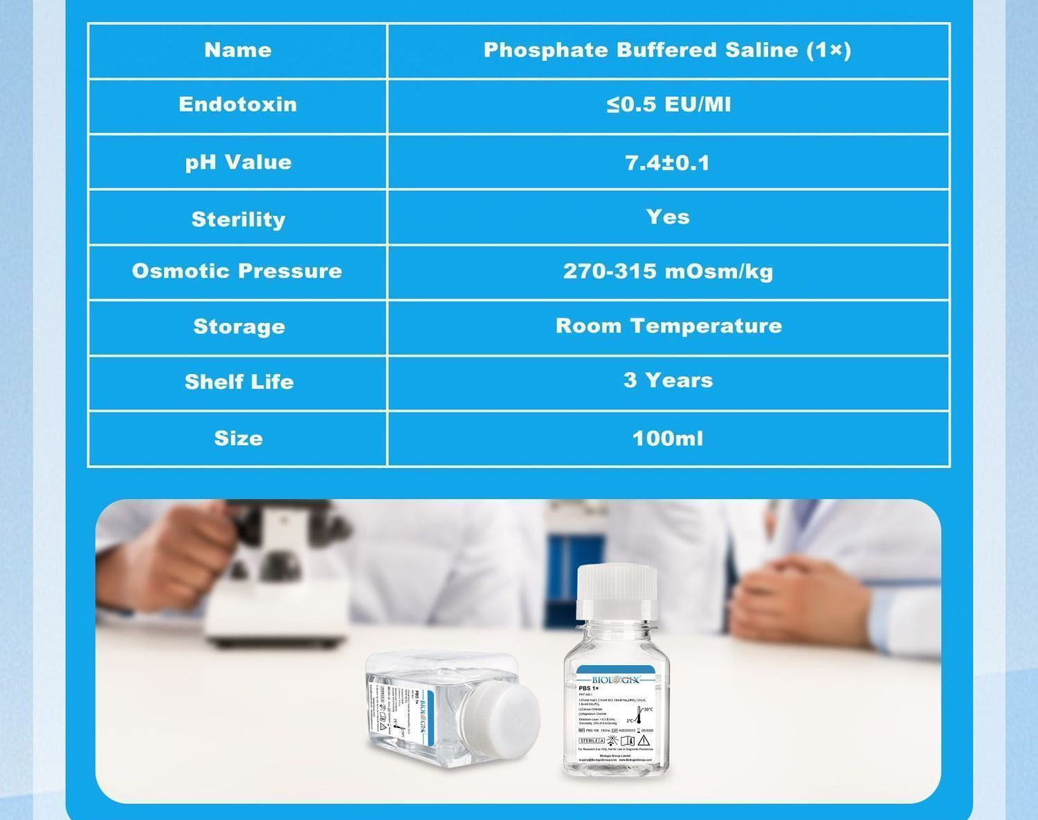 PBS Buffer (1x) LE 100mL