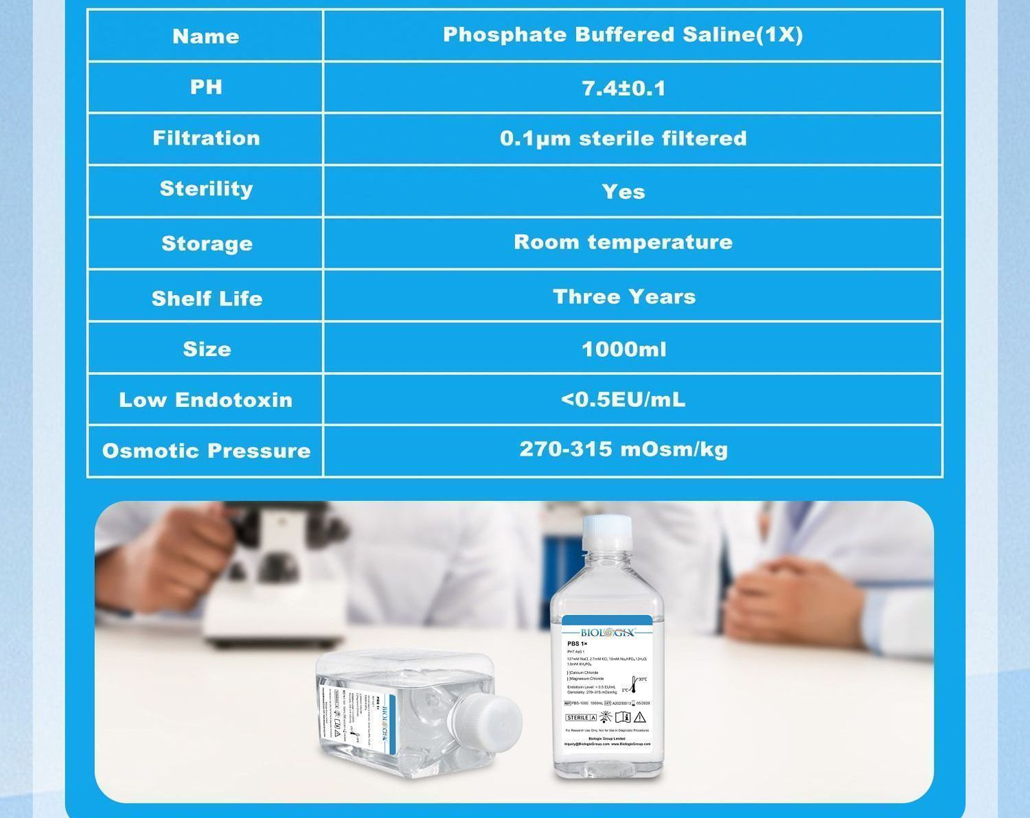 PBS Buffer (1x) LE 1L
