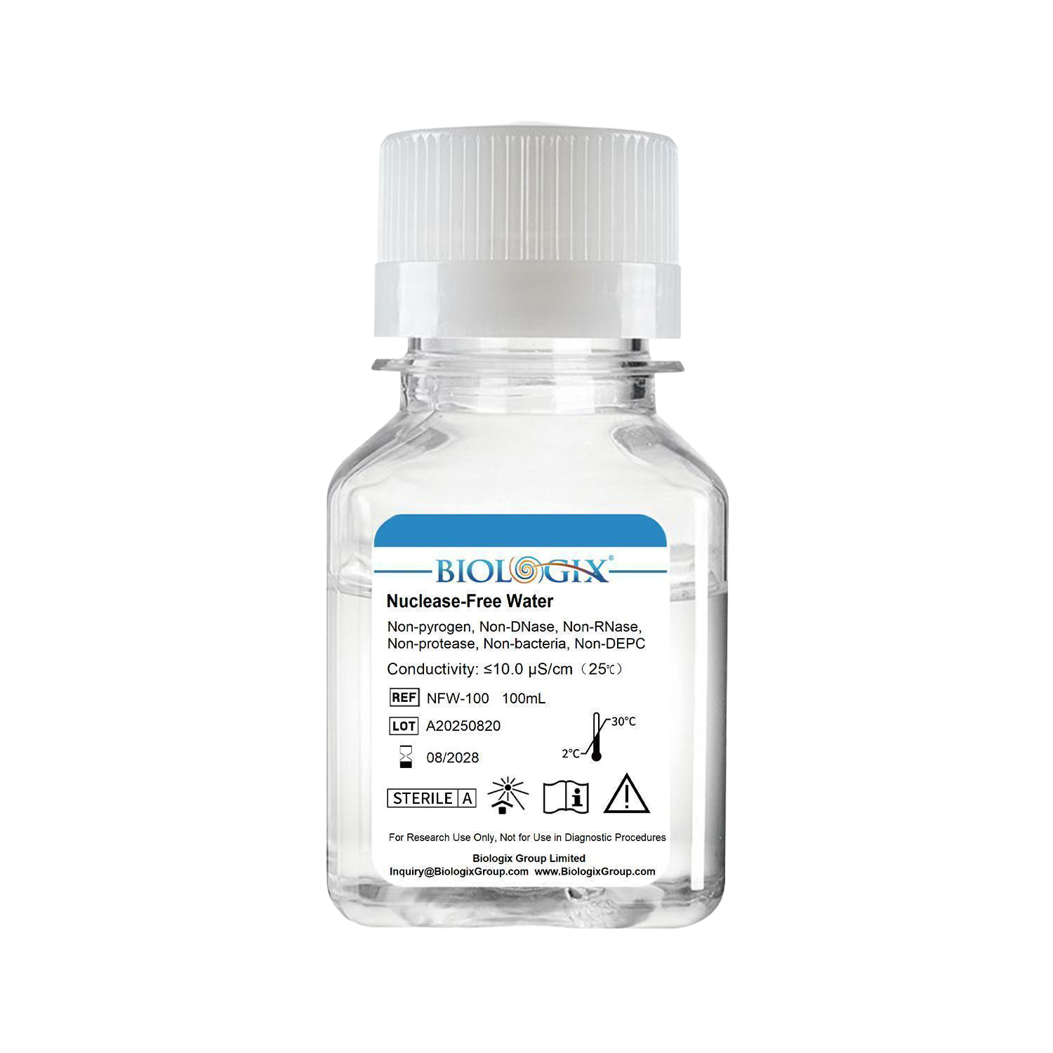 Nuclease-Free Water 100mL