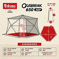 Eskimo Outbreak 650XDP Shelter Eskimo Outbreak 650XDP Shelter