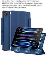 IPad Pro 11 m2 128gb con lápiz , mica de papel y estuche