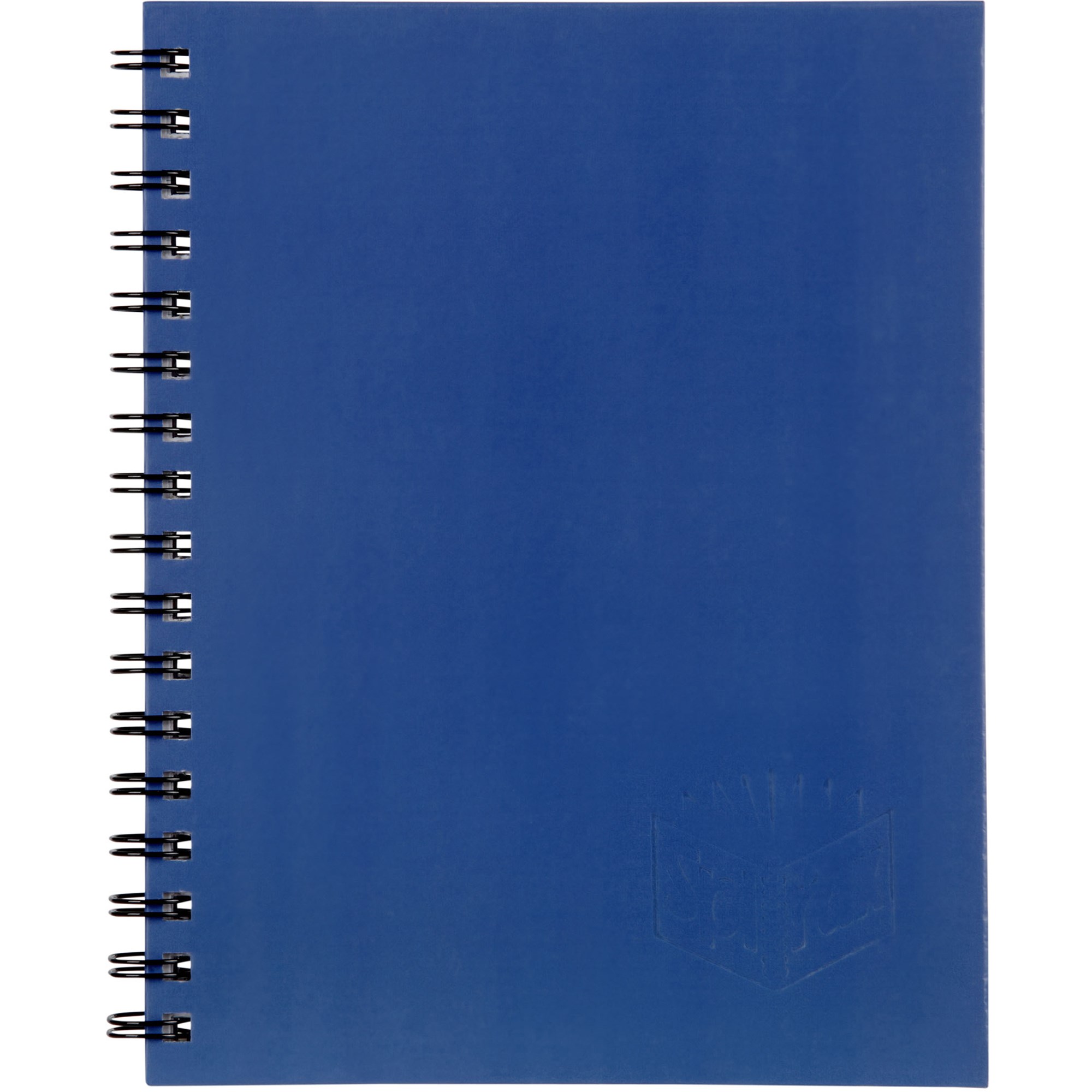 Spirax 512 Hard Cover Notebook A4 Ruled 200 Page Side Opening Blue