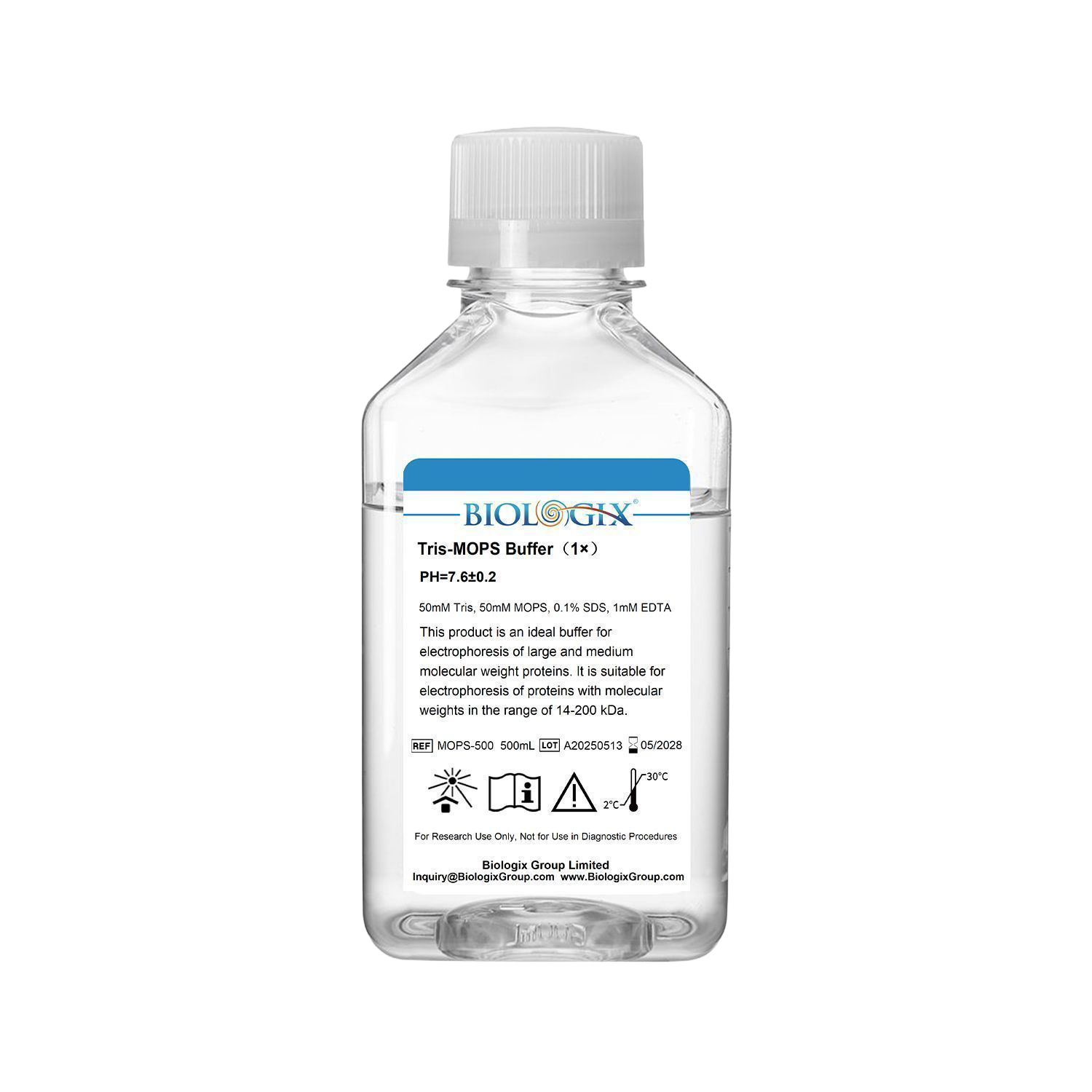 TRIS-MOPS Buffer (1x) 500mL