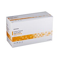 McKesson Cotton-Tipped Swabsticks, 6" Wood Shaft, NonSterile