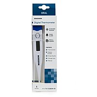McKesson Digital Thermometer – Stick Style, Oral Probe, Handheld, Fast Reading McKesson Digital Thermometer – Stick Style, Oral Probe, Handheld, Fast Reading