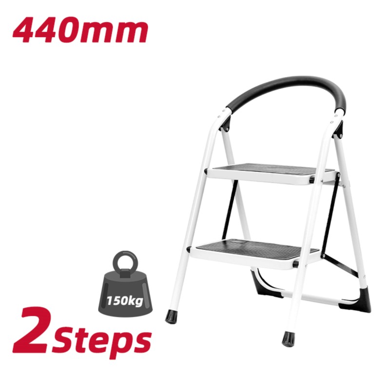 DELI DL509012 2 STEPS IRON LADDER