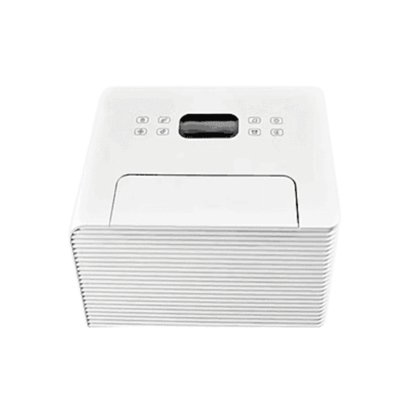 White Westinghouse AWHD40L appliance with visible water tank level and ergonomic handle.