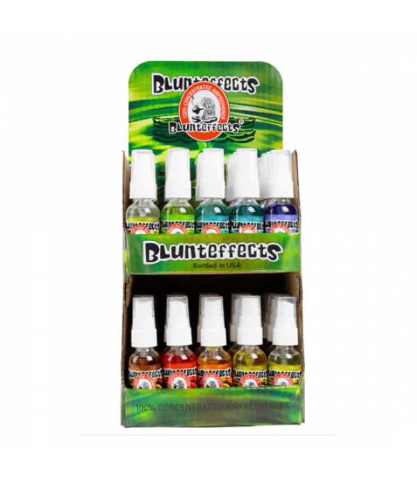 BLUNT EFFECTS SPRAY - AIR FRESHNER 2-TIER | 50CT DISPLAY