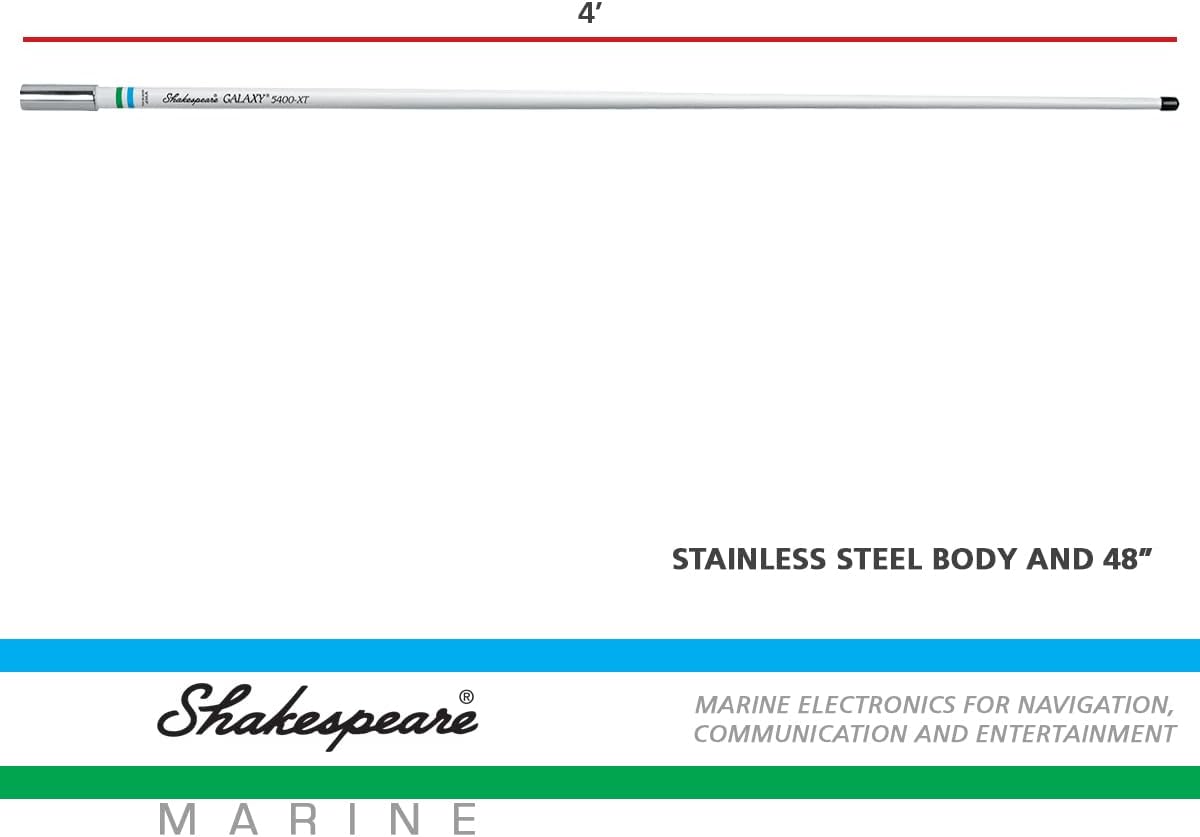 Shakespeare 5400-XT Galaxy 4' VHF Antenna - 3dB Gain