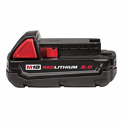 MILWAUKEE M18 18V REDLITHIUM 2.0 Ah Battery Pack (48-11-1820)