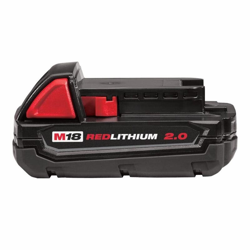 MILWAUKEE M18 18V REDLITHIUM 2.0 Ah Battery Pack (48-11-1820)