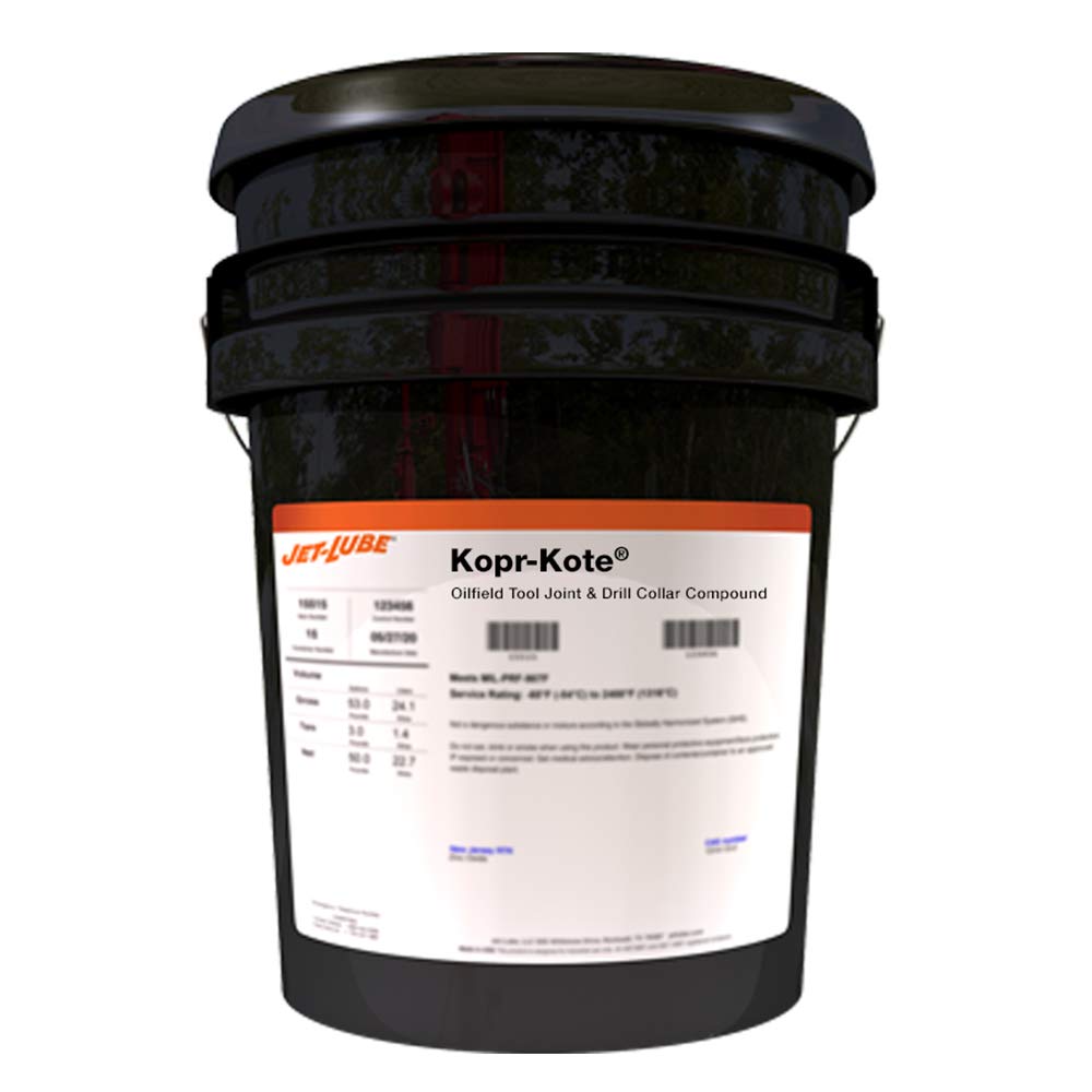 Jet-Lube Kopr-Kote (Oilfield) - Tool Joint I Drill Colar Compound I Premium Grease I Contains Copper Flakes I High