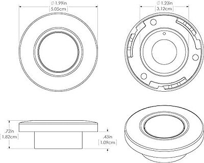 LUMITEC Orbit Flush Mount LED Down Light