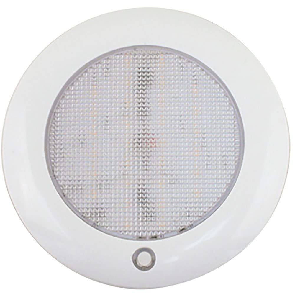 Scandvik Slim 5" Dome Light - Warm White/Red - 10-30V
