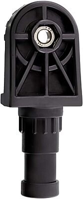 Scotty #412-BK Rod Holder Post Replacement (Black), One Size,Beige