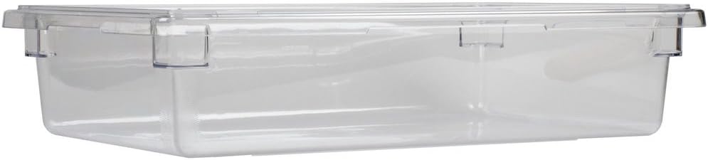 Cambro Camwear Food Box, Clear Polycarbonate