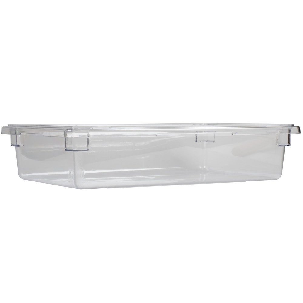 Cambro Camwear Food Box, Clear Polycarbonate