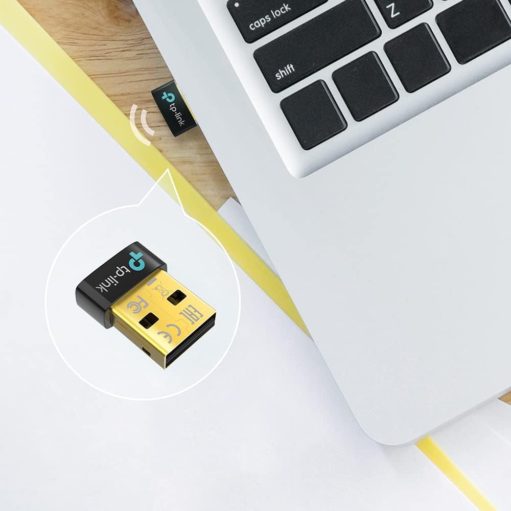 TP-Link USB Bluetooth Adapter for PC, Bluetooth 5.0/5.3 Dongle Receiver, Plug and Play, Nano Design, EDR & BLE
