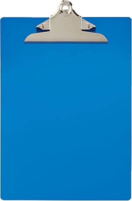 Office Depot® Brand Aluminum Clipboard, 12" x 9", Blue