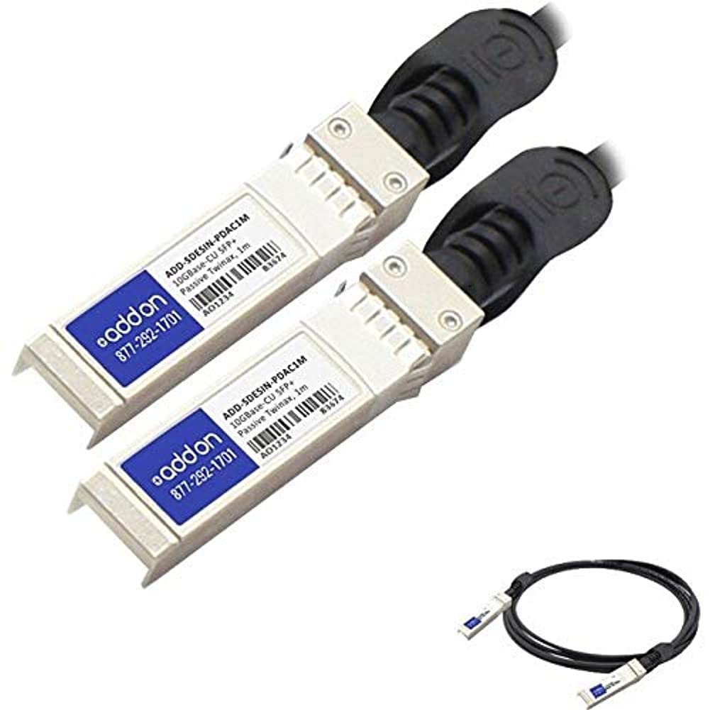 AddOn 1M Dell to Intel SFP+ DAC - SFP+ to SFP+ 10GBASE-CU Twinax (Passive)