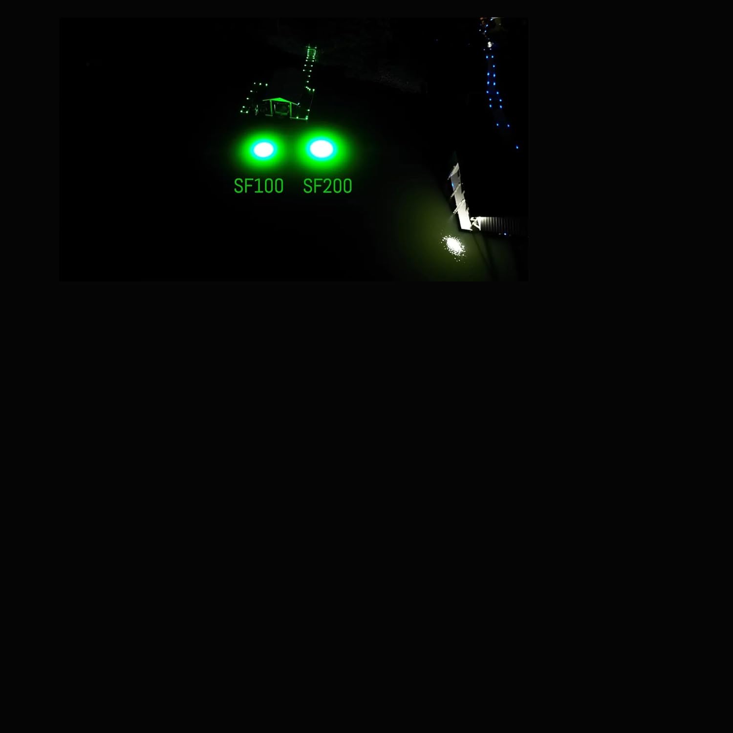 HYDRO GLOW SeaFloor Underwater Dock Light (Anchored To Bottom)