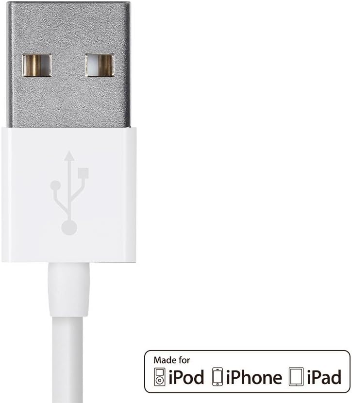 Monoprice Apple MFi Certified Lightning to USB-A Charge & Sync Cable
