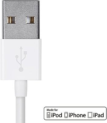 Monoprice Apple MFi Certified Lightning to USB-A Charge & Sync Cable