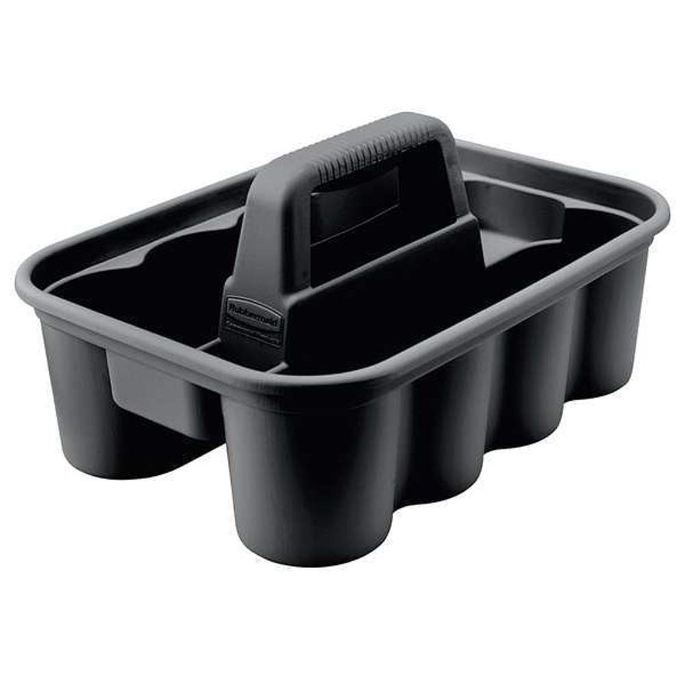 Rubbermaid Commercial Products Deluxe Carry Caddy for Take-Out Coffee/Soft Drinks Postmates/Uber Eats/Food Delivery Cleaning