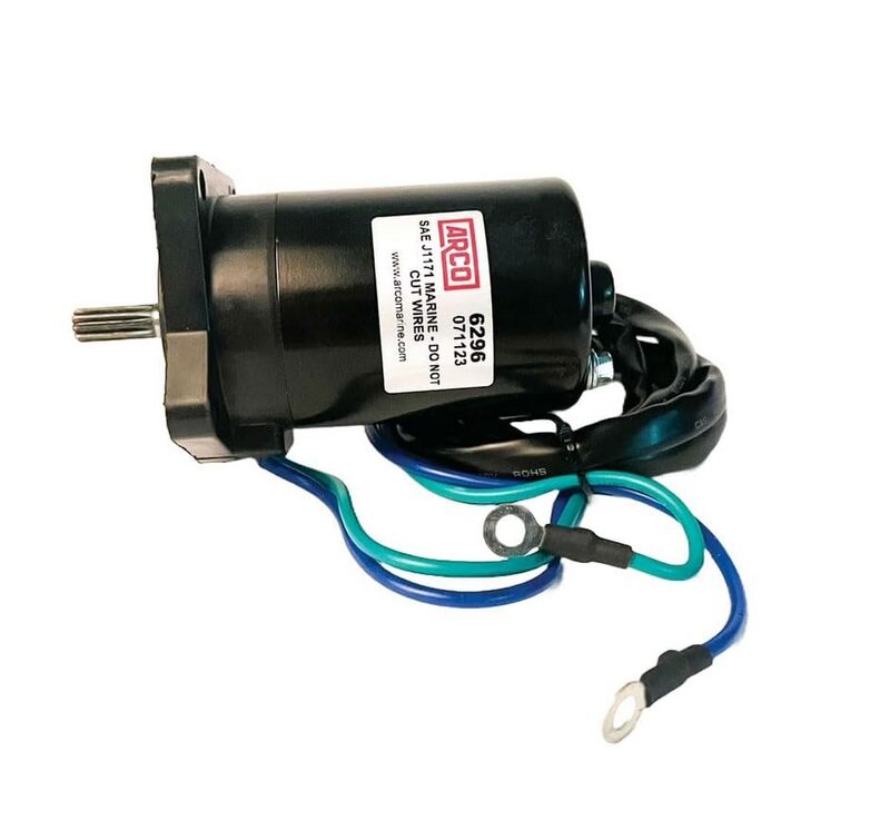 ARCO Marine Original Equipment Quality Replacement Yamaha Tilt Trim Motor - 2000-2019 T25 Series Engines