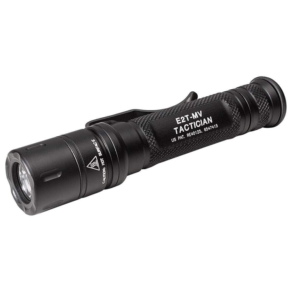 SureFire E2T-MV Tactician High-Output LED Flashlight with Maxvision, Black