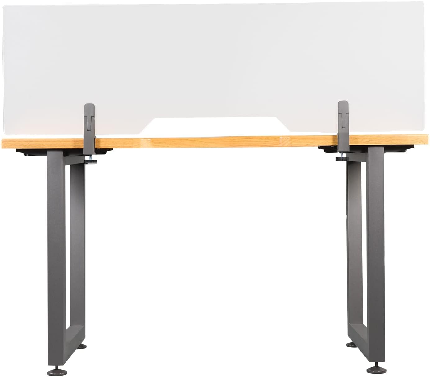 VARIDESK Acrylic Frosted Privacy Panel - Clamp-On Tool-Free