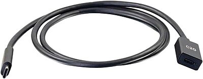 C2G USB-C Male-to-Female Extension Cable