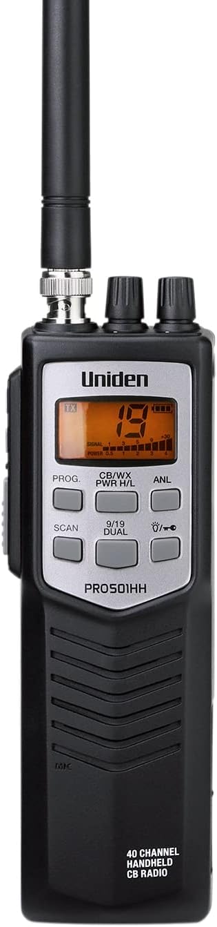 Uniden PRO501 40-Channel Portable Handheld CB Radio