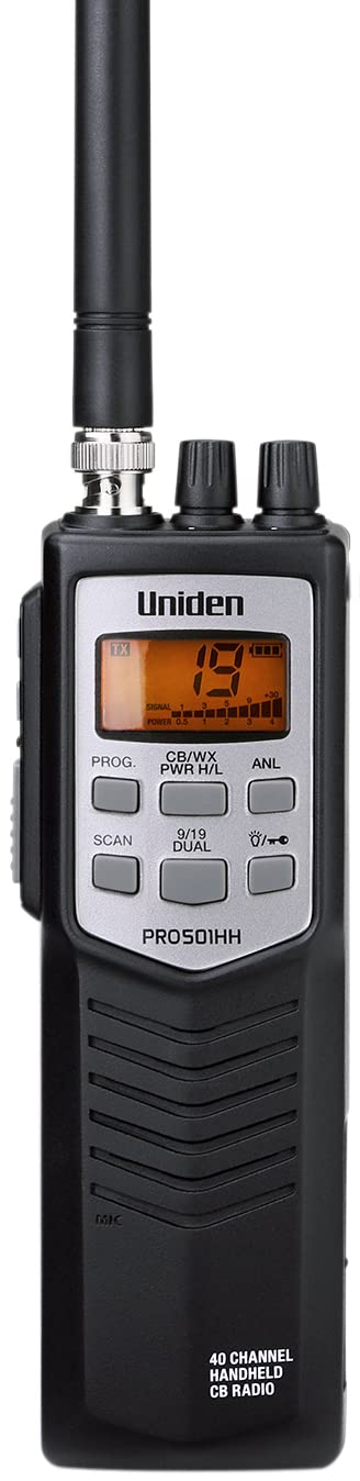 Uniden PRO501 40-Channel Portable Handheld CB Radio