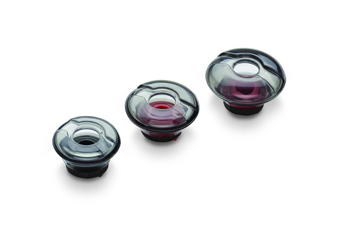 Poly - Ear tips kit for headset - large (pack of 3) - for Poly Voyager 5200, 5200 Office, 5200 UC, 5200-M Office