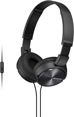 Sony MDR-ZX310AP ZX Series Wired On Ear Headphones with mic