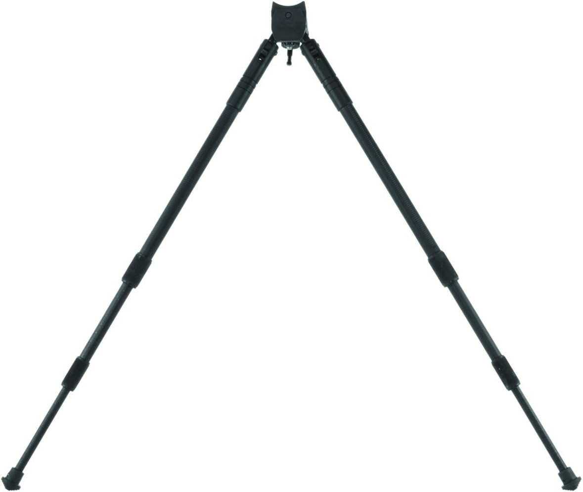 Caldwell Prone and Sitting Bipods with Adjustable Legs and Slim Folding Design for Easy Transport, Rifle Stability