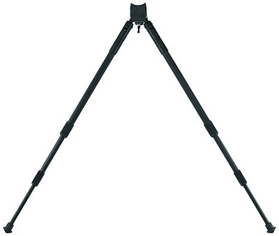 Caldwell Prone and Sitting Bipods with Adjustable Legs and Slim Folding Design for Easy Transport, Rifle Stability