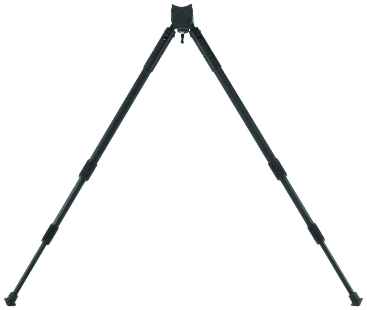 Caldwell Prone and Sitting Bipods with Adjustable Legs and Slim Folding Design for Easy Transport, Rifle Stability