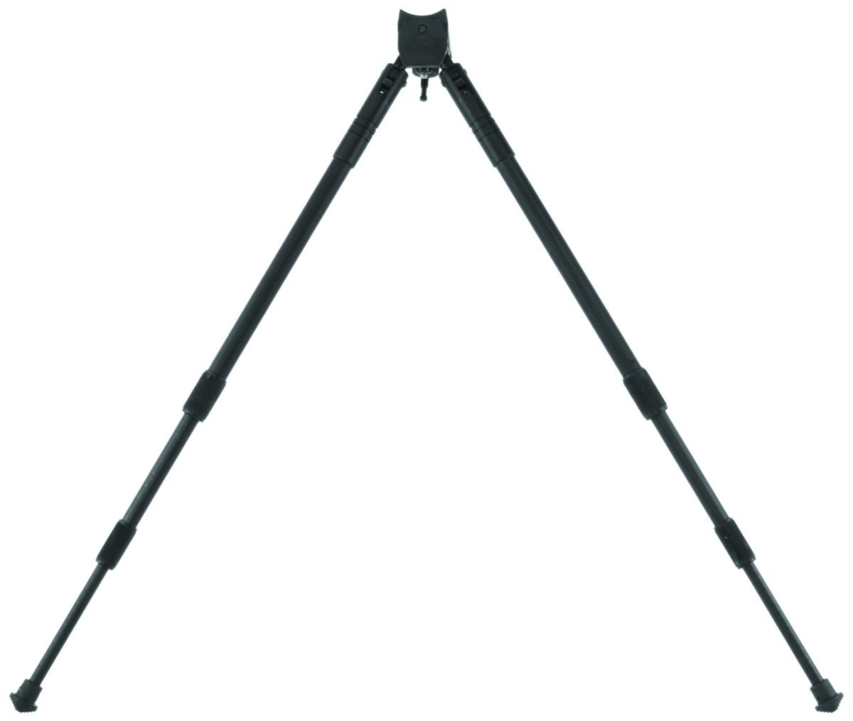 Caldwell Prone and Sitting Bipods with Adjustable Legs and Slim Folding Design for Easy Transport, Rifle Stability