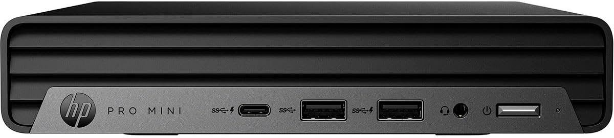 HP Pro Mini 400 G9 Desktop Computer - Intel Core i5 14th Gen i5-14500T - vPro Technology - 16 GB - 256 GB SSD - Desktop Mini