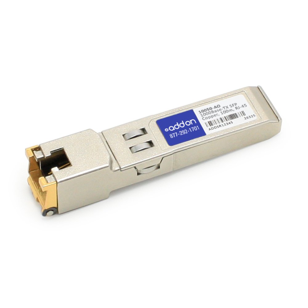 ADDON EXTREME NETWORKS 10050 COMPATIBLE TAA COMPLIANT 1000BASE-TX SFP TRANSCEIVE