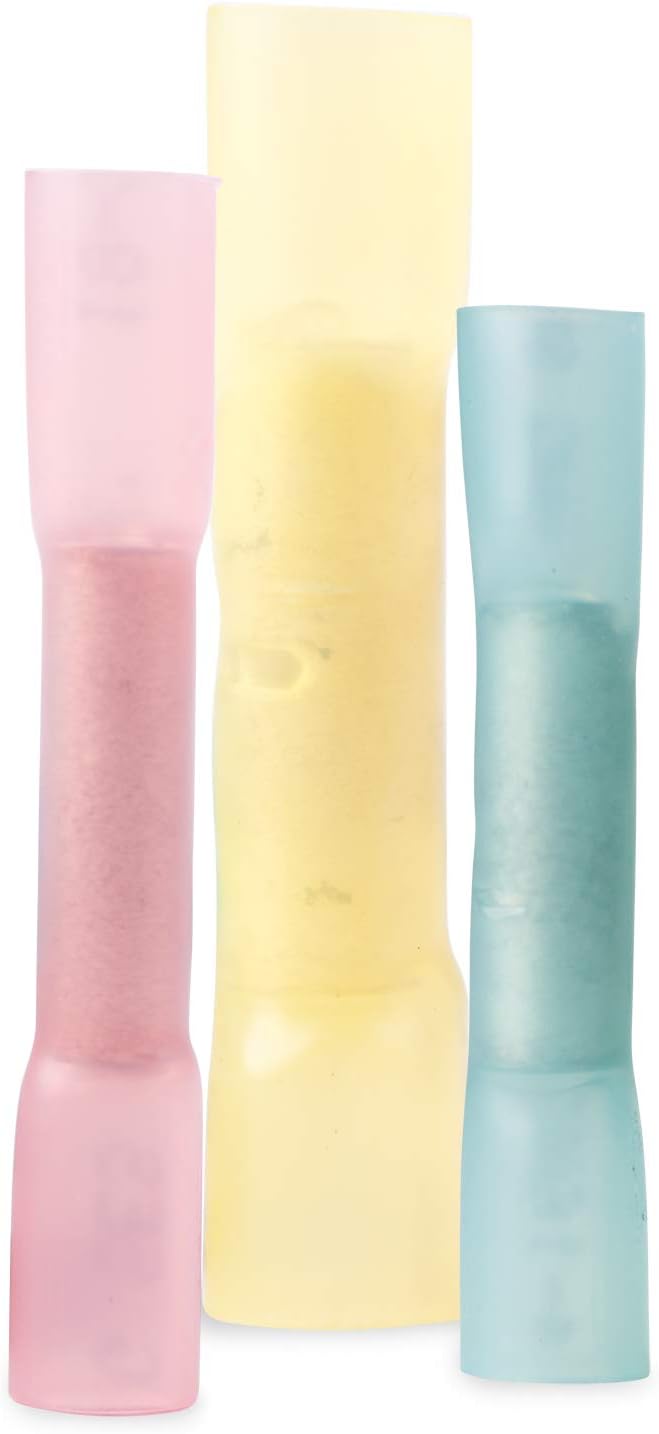 Ancor 300000 Marine Grade Electrical Heavy Duty Tinned Copper Butt Connector Kit (10-Pack)