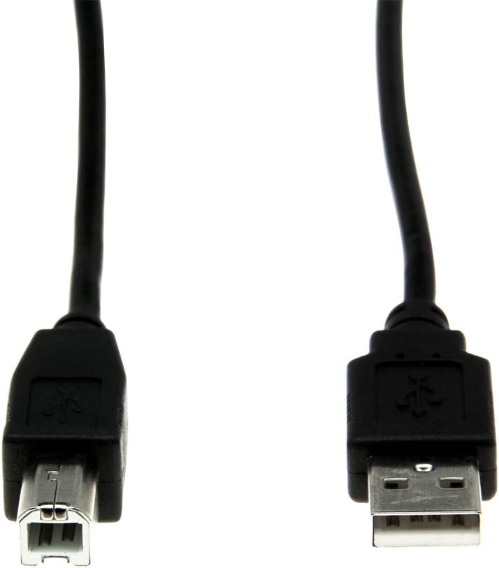 Rocstor Y10C116-B1 Premium High Speed USB 2.0 – 6 ft. USB Cable - 4 pin USB Type A (M) - 4 pin USB Type B (M)