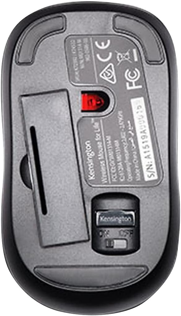 Kensington Mouse for Life Wireless Wht Bx (K74532WW)