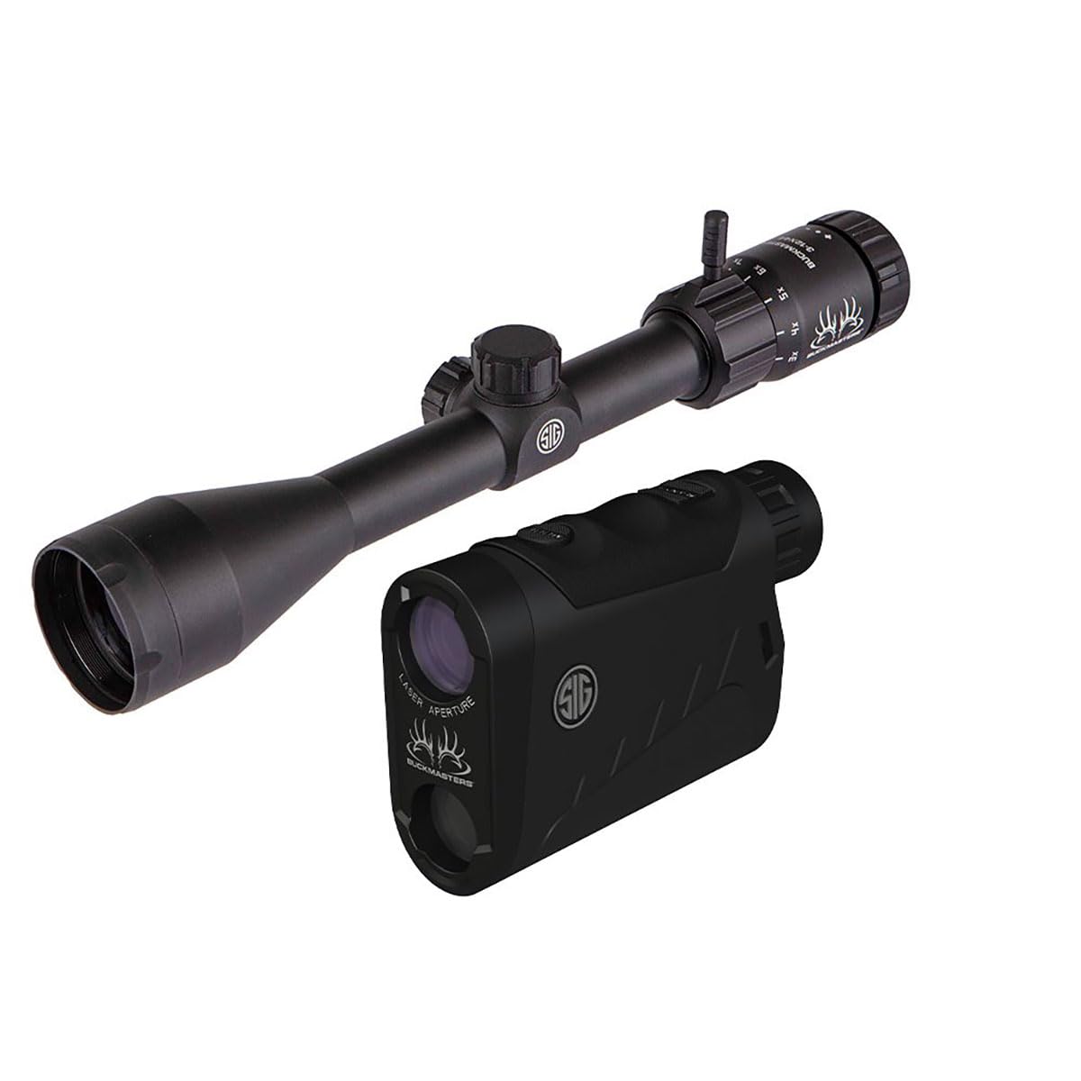 SIG SAUER BUCKMASTERS Combo Kit - Kilo 1500 Rangefinder & Hunting Second Focal Plane BDC Reticle Scope